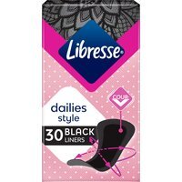 Прокладки гігієнічні Libresse Daily Fresh Normal Black 30 шт.