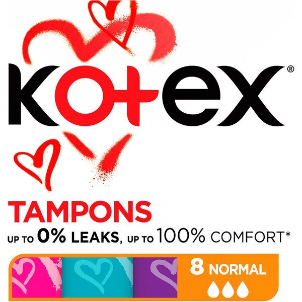 

Тампоны Kotex Normal 8х24 шт.