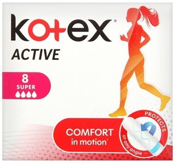 

Тампоны Kotex Active Super 8шт.