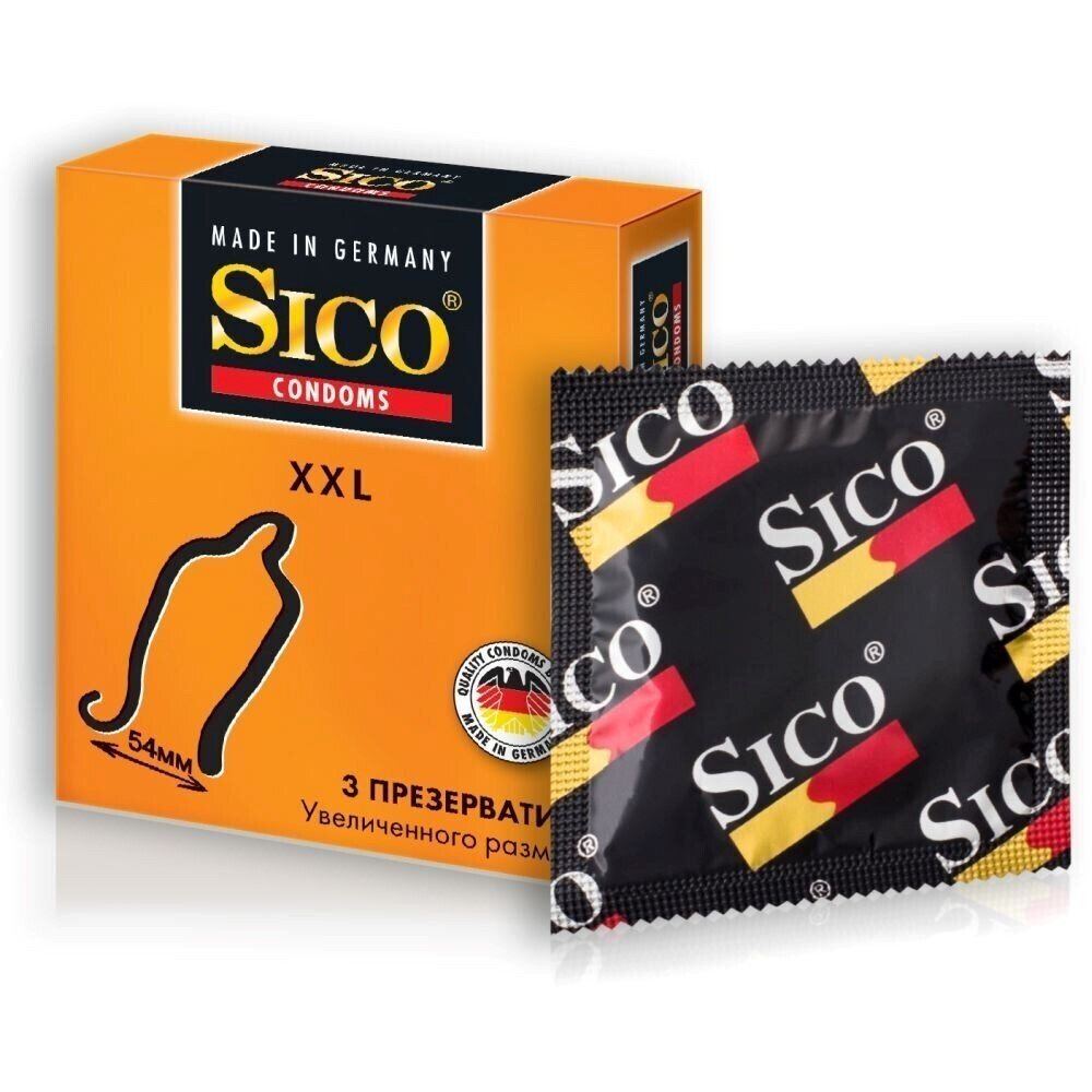 Презервативы латексные Sico XXL Увеличенного размера №3 фото 