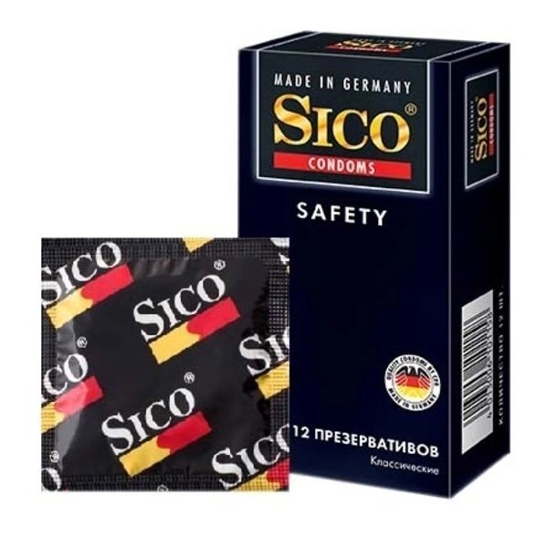Презервативы латексные SICO Safety классические №12 фото 