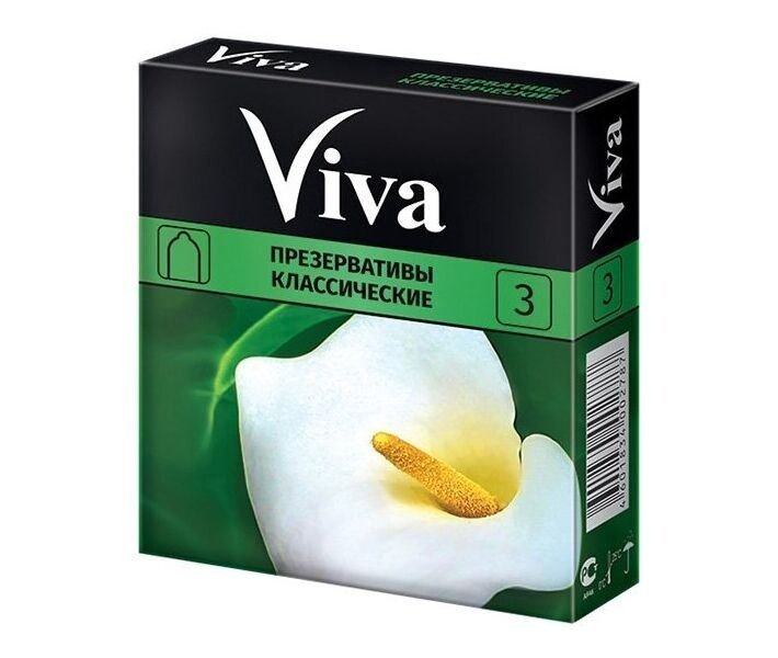 Презерватив VIVA №3 классические фото 