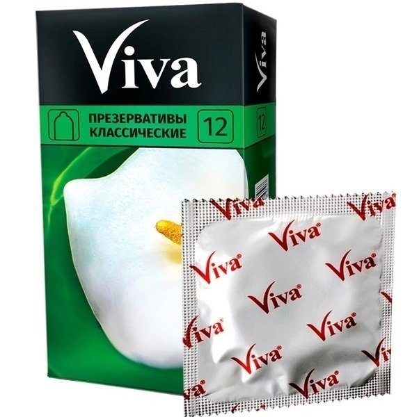 Презерватив VIVA №12 классические фото 1