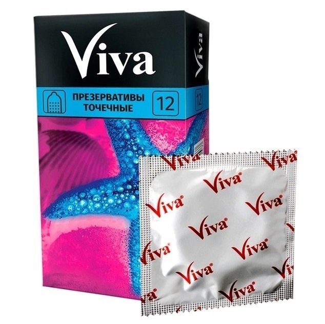 Презерватив VIVA №12 с пупырышками фото 