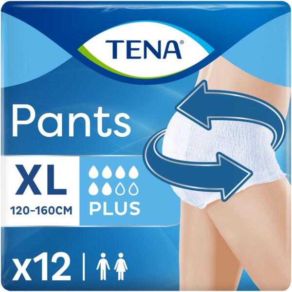 

Подгузники для взрослых Tena Pants Plus XL 12 шт.