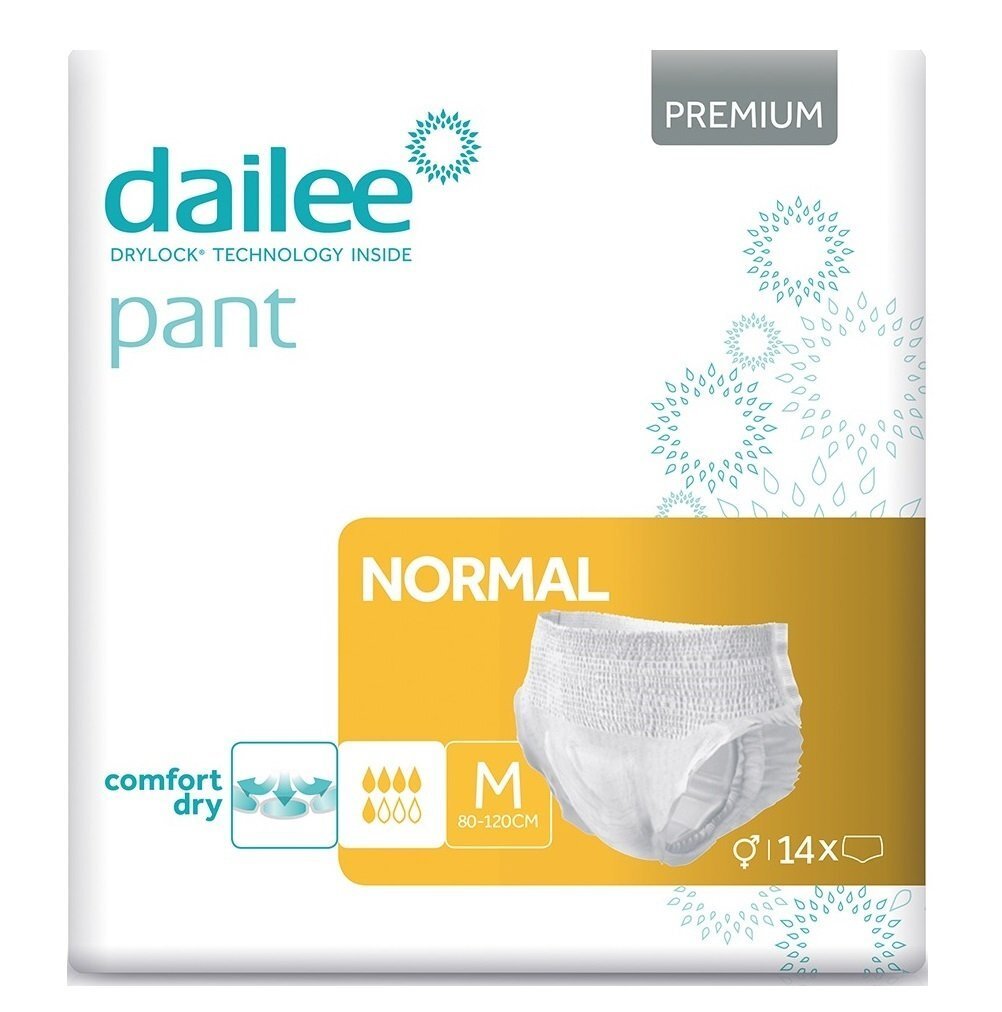 Подгузники для взрослых Dailee Pant Premium Normal M 14 шт. фото 