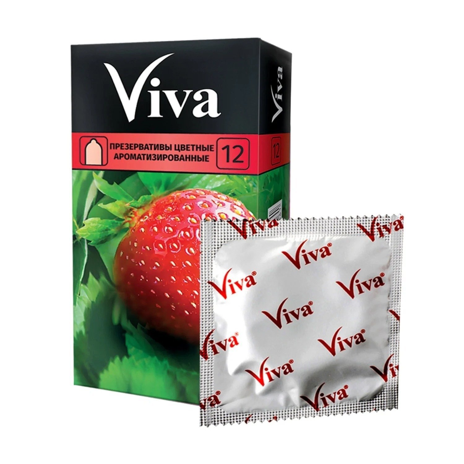 Презерватив VIVA №12 цветные фото 