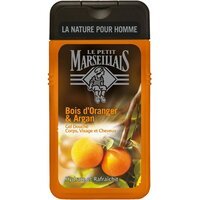 Гель-шампунь для мужчин Le Petit Marseillais "Апельсиновое дерево и аргания" 3в1 650 мл