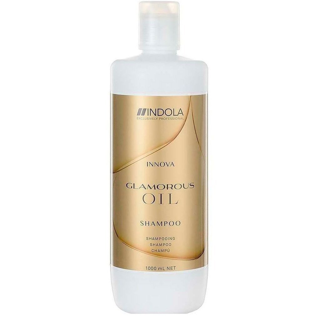 Шампунь для блеска Indola Innova Glamorous Oil Shampoo 1000 мл фото 