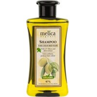 Шампунь Melica Organic для фарбованого волосся з УФ-фільтрами та екстрактом оливок, 300 мл