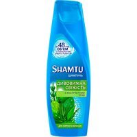 SHAMTU Шампунь 360 Глубокая Очистка и Свежесть с экстрактами трав для жирных волос