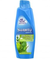SHAMTU Шампунь 600 Глубокая Очистка и Свежесть с экстрактами трав для жирных волос