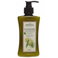 Бальзам-кондиціонер Melica Organic для фарбованого волосся з УФ-фільтрами та екстрактом оливок, 300 мл