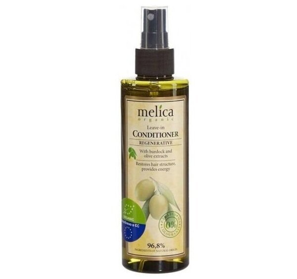 

Регенерирующий кондиционер для волос Melica Organic с экстрактами лопуха и смазывающего масла, 200 мл