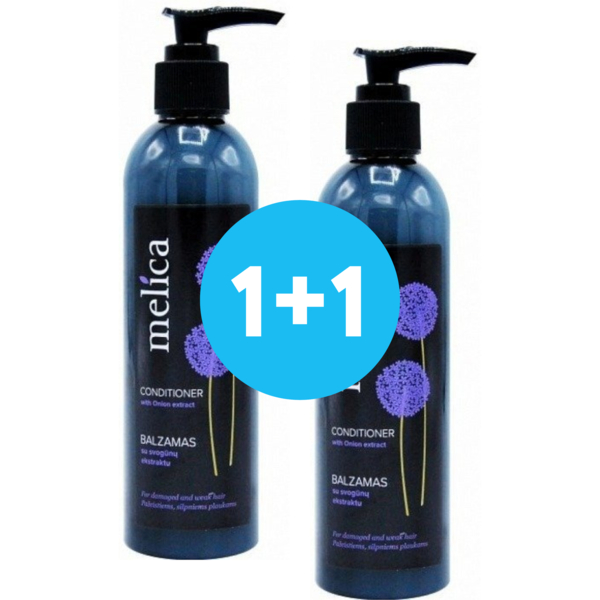 

Melica Бальзам-кондиционер с экстрактом лука для поврежденных и слабых волос 250 мл