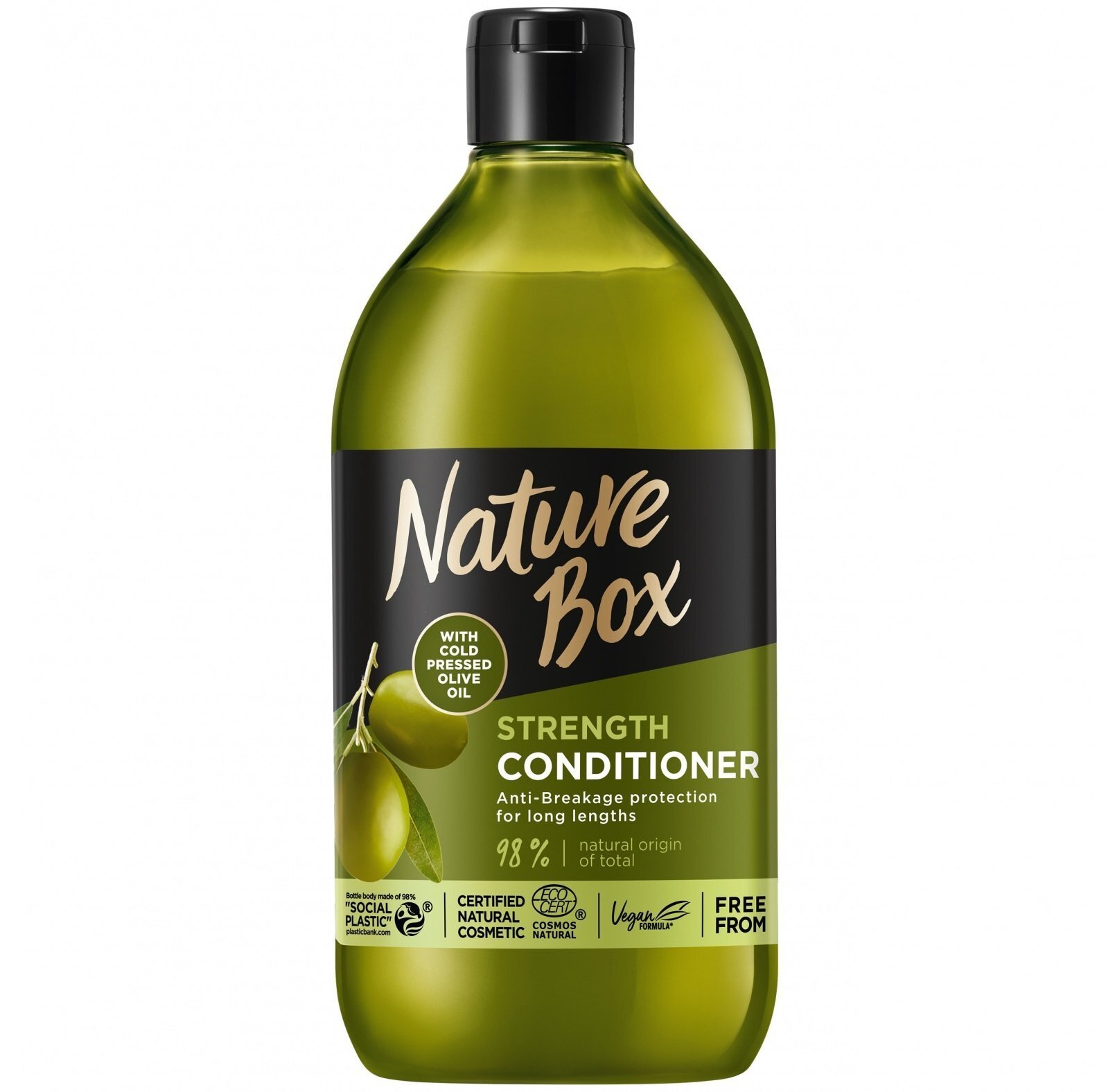 Бальзам Nature Box Масло для длинных и ломких волос Cosmos NAT, 385 мл фото 1