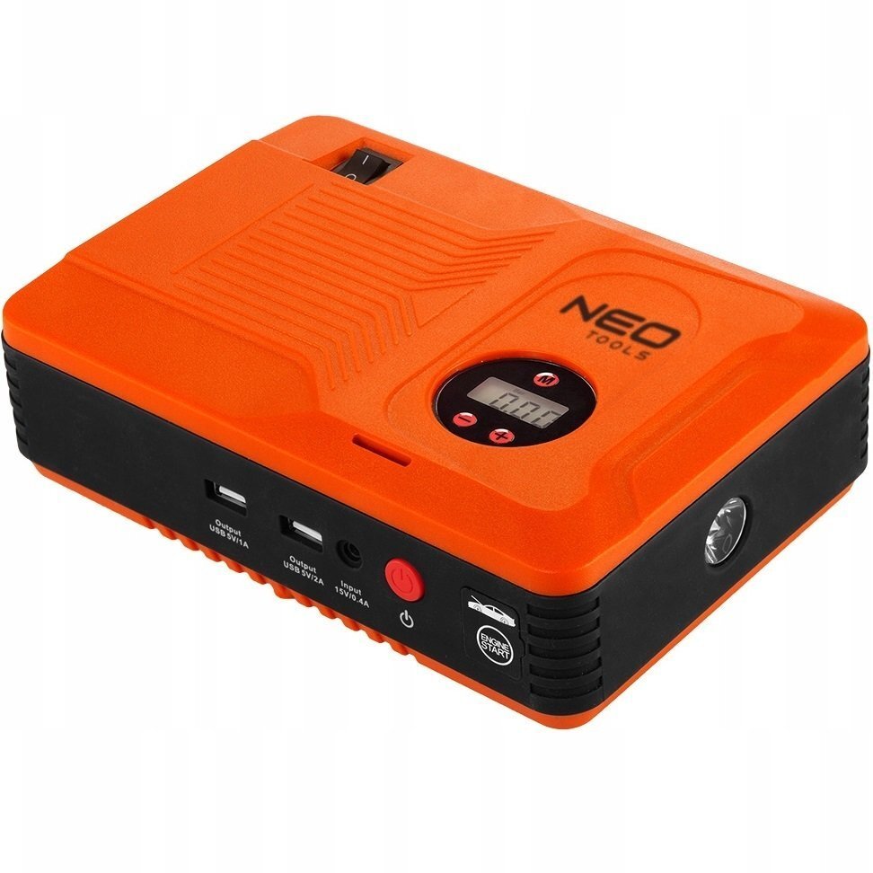 Пусковое устройство для автомобилей Neo Tools &quot;Jumpstarter&quot;, Power Bank, 14000мА компрессор (11-997) фото 