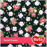 Салфетки косметические Ruta Satin Collection 2 слоя 80шт