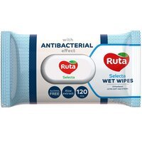 Серветки вологі Ruta Selecta з антибактеріальним ефектом 120шт