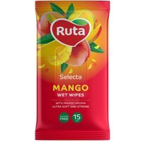 Серветки вологі Ruta Selecta Mango 15шт