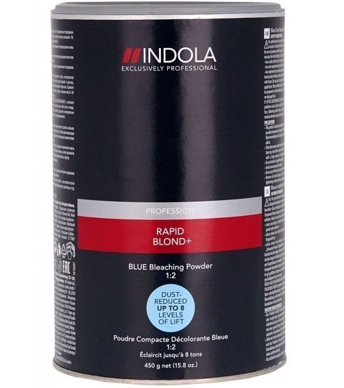 

Белая пудра для осветления волос INDOLA Rapid Blond+ 450г