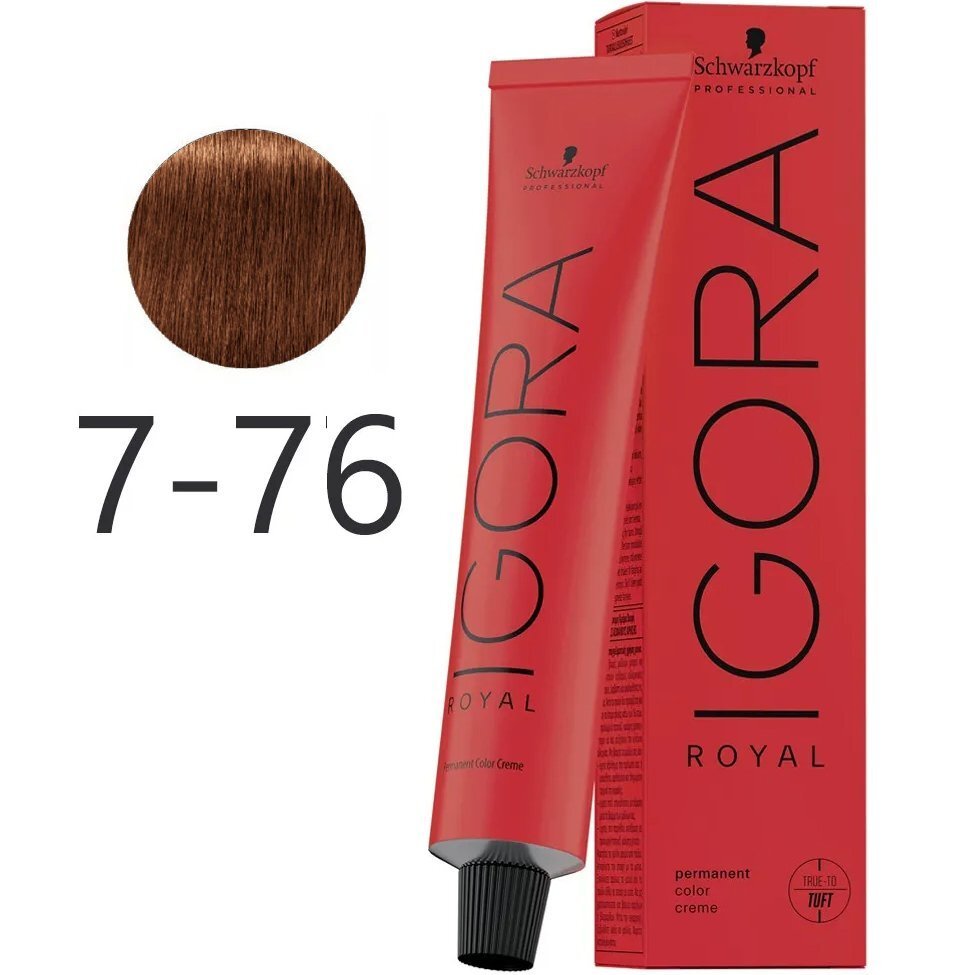Фарба для волосся Igora Royal 60 мл 7-76фото