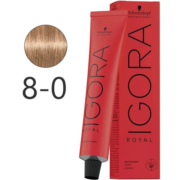 

Краска для волос Igora Royal 60 мл 8-0