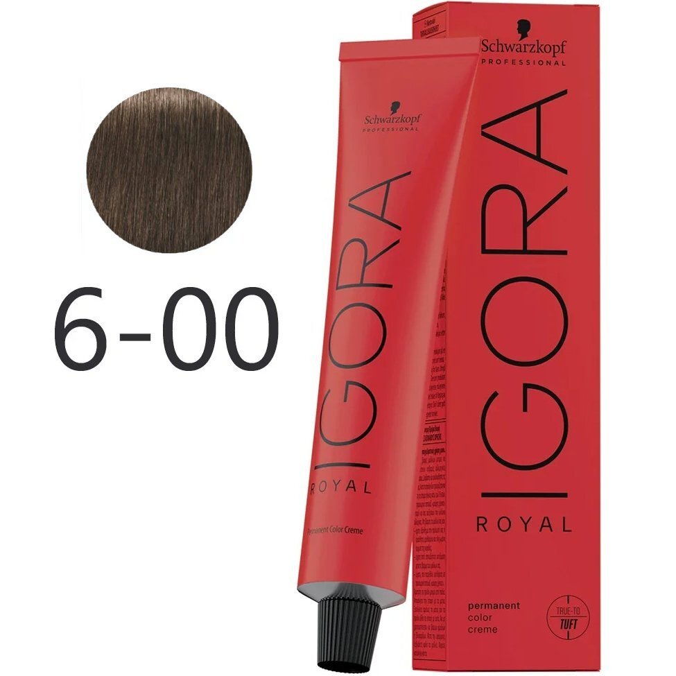Фарба для волосся Igora Royal 60 мл 6-00фото
