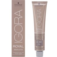 Средне-коричневый шоколадный натуральный Краска для седых волос IGORA ROYAL Absolutes 60 мл 4-60