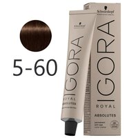 Світло-коричневий шоколадний Фарба для сивого волосся IGORA ROYAL Absolutes 60 мл 5-60