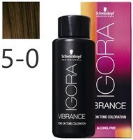 Світло-коричневий натур.Фарба для волосся Igora Vibrance 60 мл 5-0