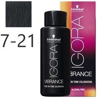 Ashy Cedar Краска для волос Igora Vibrance 60 мл 7-21