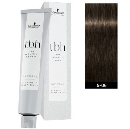 Перманентна крем-фарба для волосся TBH 60 мл 5-06 Nфото1