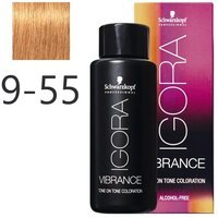 Дуже світлий золотистий блонд екстра Фарба для волосся Igora Vibrance 60 мл 9-55