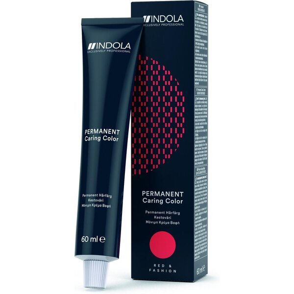 

Темно-коричневый шоколадный Перманентная крем-краска для волос INDOLA Permanent Caring Color 60 мл 3.8