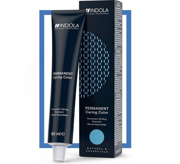 

Светлый натуральный блонд Перманентная крем-краска для волос INDOLA Permanent Caring Color 60 мл 8.0