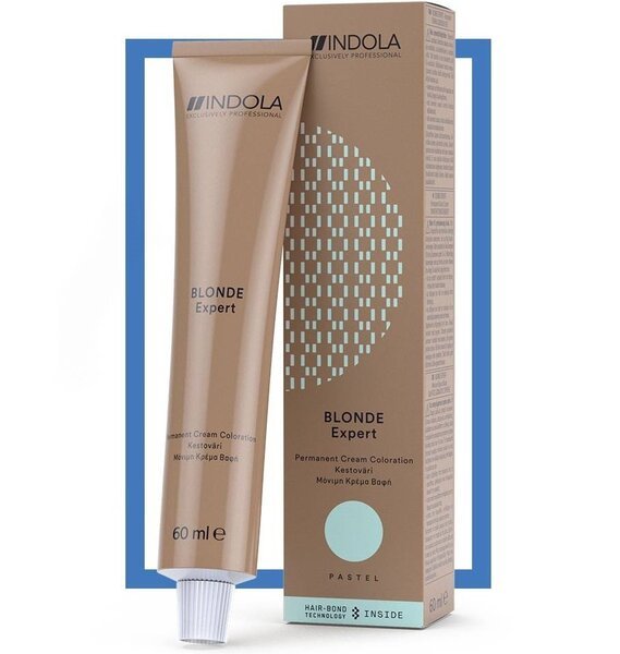 

Пастель персиковая Перманентная крем-краска для осветления волос Indola Blonde Expert Permanent Caring Color 60 мл Р.14