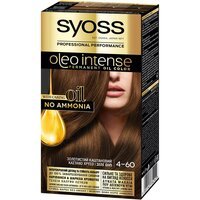 Стійка крем-фарба SYOSS Oleo Intense 4-60 Золотистий Каштановий 115мл