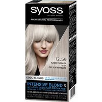 Устойчивая крем-краска SYOSS 12-59 Холодный Платиновый блонд