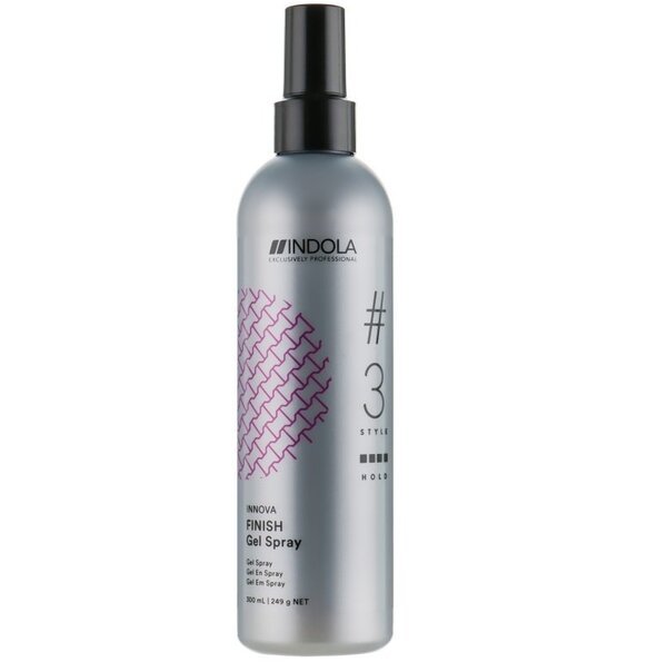 Фото - Стайлинг для волос Indola Finish Gel Spray Гель – спрей для укладання волосся  Innova 300 мл 4 