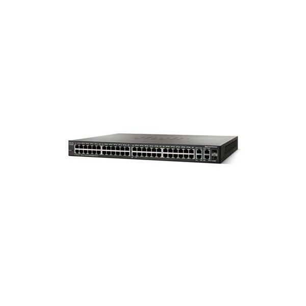 Коммутатор Cisco SB SF 300-48P 48-port 10/100 PoE Managed Switch w/Gig Uplinks (SRW248G4P-K9-EU) фото 