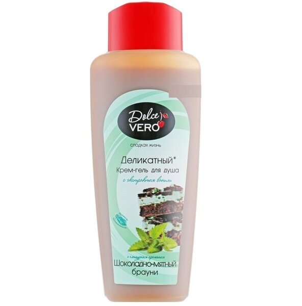 

Dolce Vero крем-гель для душа Шоколадно-мятный Брауни 330 мл
