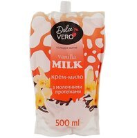 Крем-мыло жидкое Dolce Vero Ванильное молоко 500мл