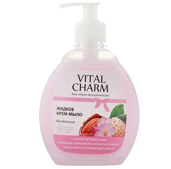 

Мыло жидкое Vital Charm Миндаль 300мл