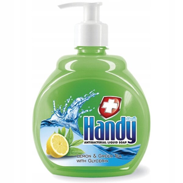 

Handy антибактериальное жидкое мыло Lemon&Green Tea with Glycerin 500 мл