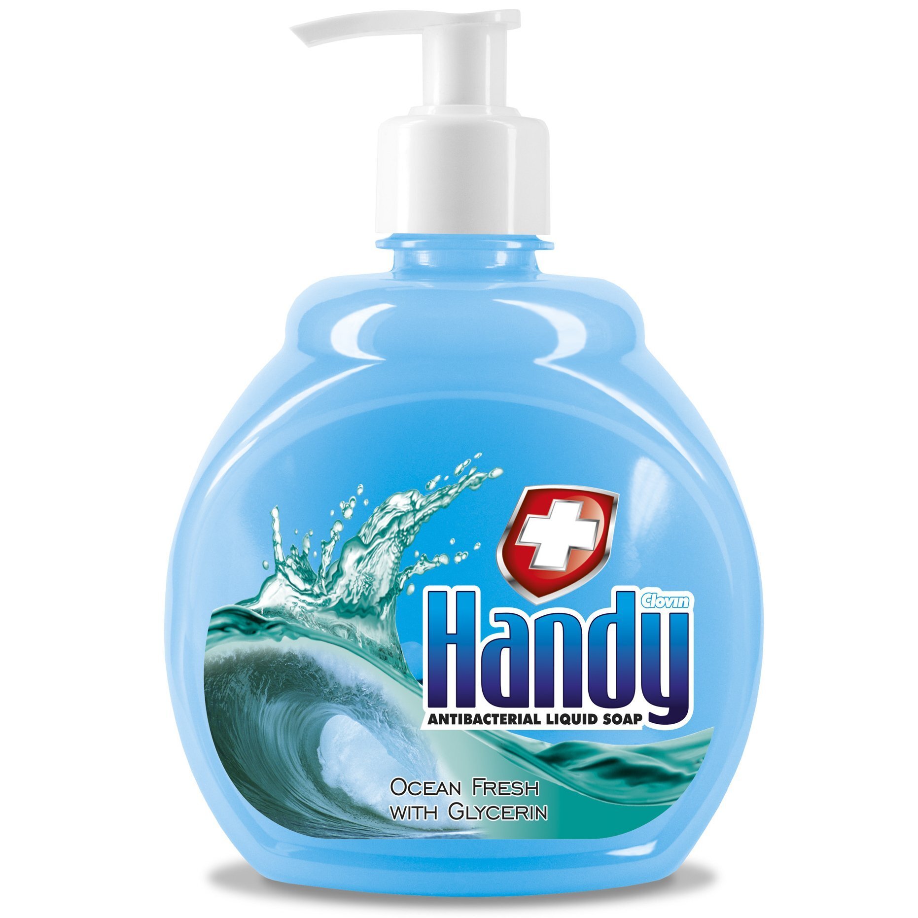 Рідке мило Handy Ocean Fresh with Glycerin Антибактеріальне 500 млфото1