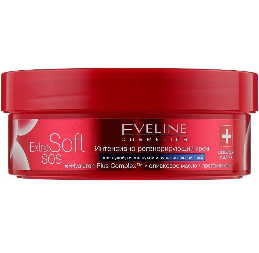 Eveline Cosmetics Крем extra soft sos інтенсивно регенеруючий 200млфото