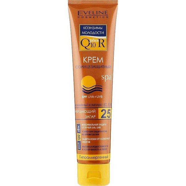 

Eveline Cosmetics Q10+r крем для загара 125мл 4в1 ф.25
