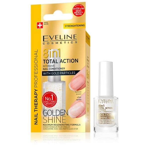 

Nail Therapy 8в1-Здоровые ногти Комплексная регенирация GOLDEN SHINE 12мл