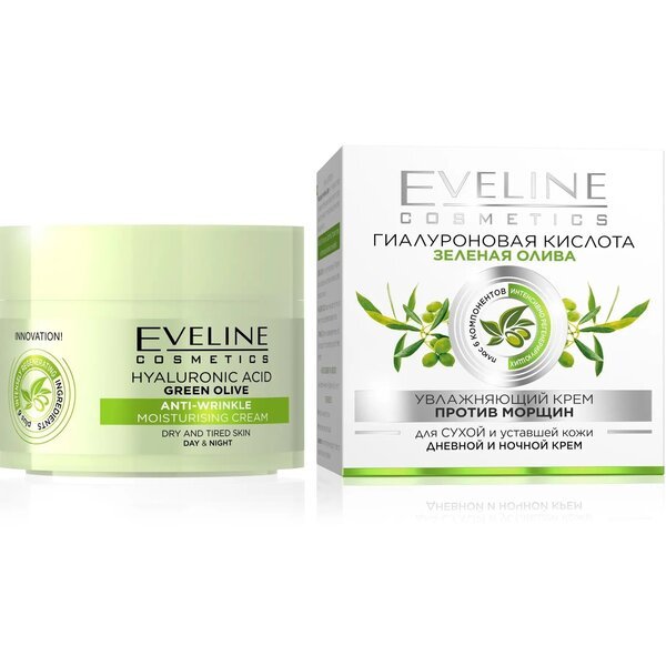 

Eveline Cosmetics Крема-6 компонентов: увлажняющий крем против морщин для сух.